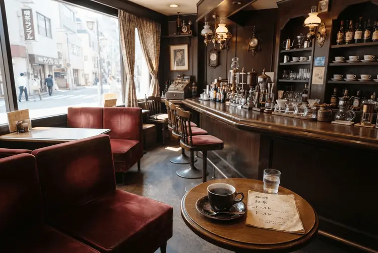 Toshikazu Kawaguchi: Japanische Retro-Cafés als Quelle der Inspiration