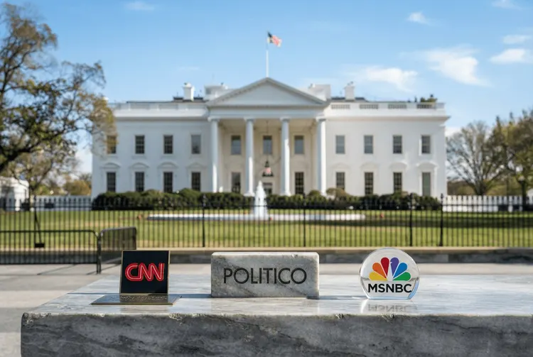 CNN, Politico und MSNBC verklagen Trump nach Presse-Ausschluss