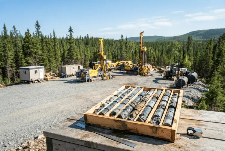 Sphalerit-Intervalle am Prophet River Ga-Ge-Projekt in Kanada: Bohrgenehmigung erteilt
