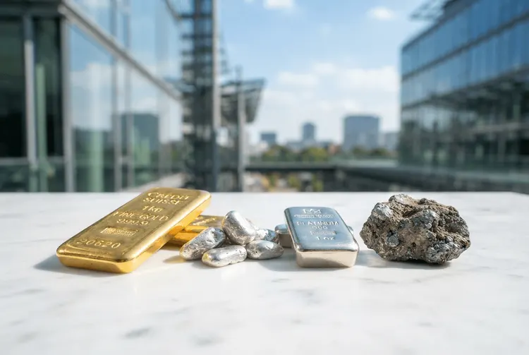 Edelmetalle im Rückzug: Gold, Silber, Platin und Palladium im Check