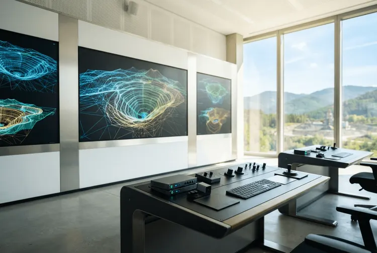 Hexagon treibt die Vernetzung im Bergbau mit digitalen Zwillingen voran