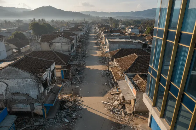 Schweres Erdbeben der Stärke 7,7 erschüttert indonesische Insel Flores