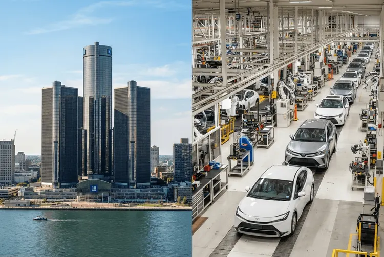 Detroit Three verlieren Marktanteile: Asiens Hybrid-Bauer überholen Ford