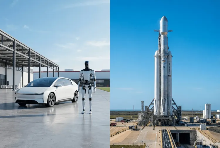 Tesla gegen SpaceX: Welche Elon-Musk-Aktie ist die bessere Wahl?