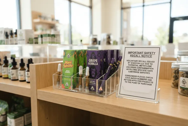 Colorado-Cannabis-Hersteller ruft Vapes wegen krebserregendem Lösungsmittel zurück