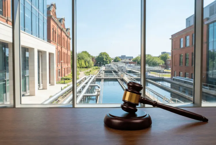 Burnham plant regionale Aufsicht für britische Wasserversorger