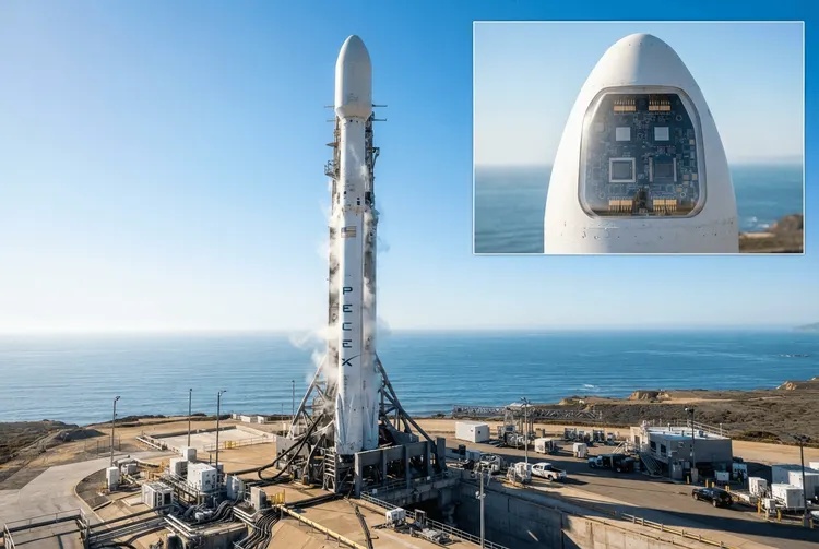 Alphabet schickt KI-Chips mit SpaceX-Rakete ins All