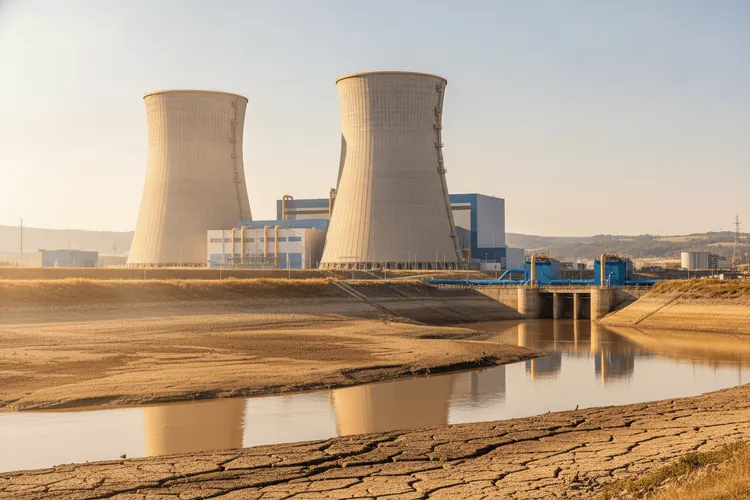 Extreme Hitze bedroht Europas Atomkraftwerke und kostet Milliarden