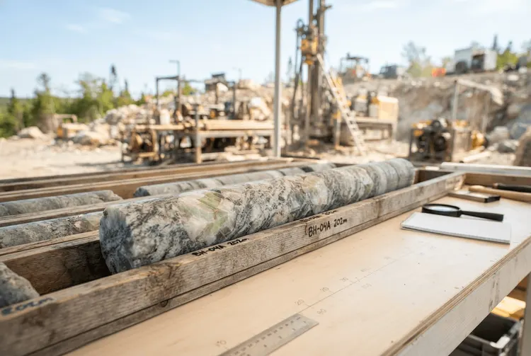 Brunswick Exploration durchbohrt 202 Meter spodumenführenden Pegmatit