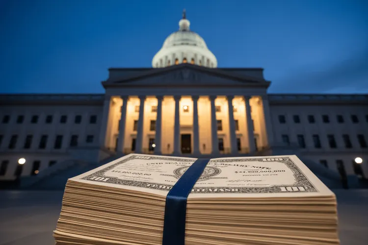 US-Finanzministerium verzeichnet 44,9 Milliarden Dollar Kapitalzufluss im Dezember