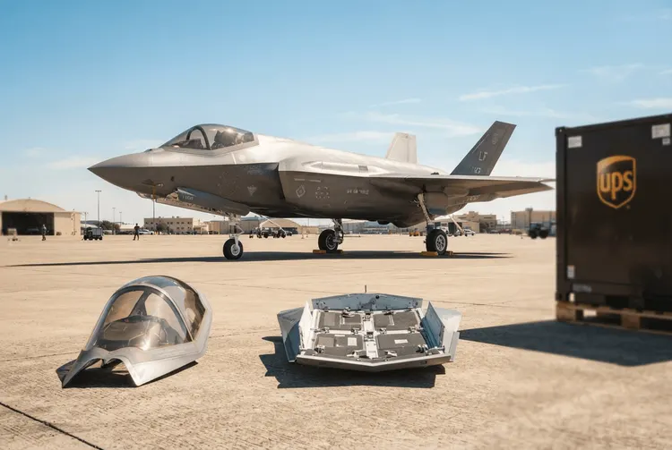 F-35-Komponenten in Hongkong: UPS-Sendung unerklärlich umgeleitet