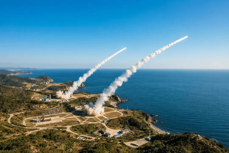 Nordkorea feuert zwei ballistische Raketen innerhalb von drei Stunden ab