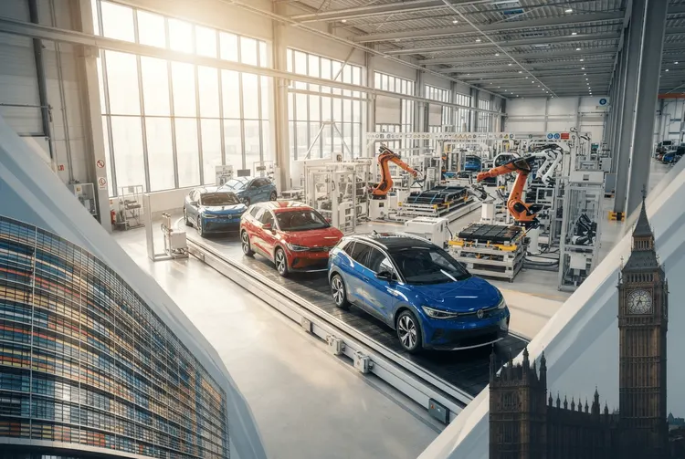 EU-Autohersteller warnen vor katastrophalen Brexit-Zöllen auf E-Autos