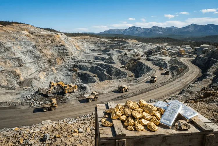 Kanadische Minenaktien brechen ein: Gold und Silber unter Druck