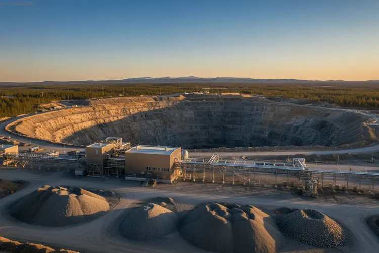 Outokumpu plant Kreislaufwirtschafts-Ökosystem rund um Kemi-Chrombergwerk