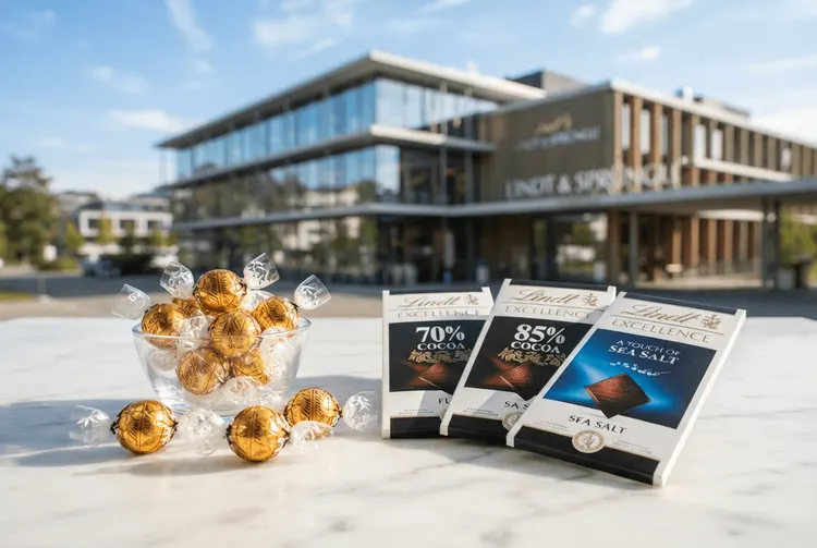 Lindt senkt Umsatzprognose 2026 erneut – Aktie stürzt acht Prozent ab
