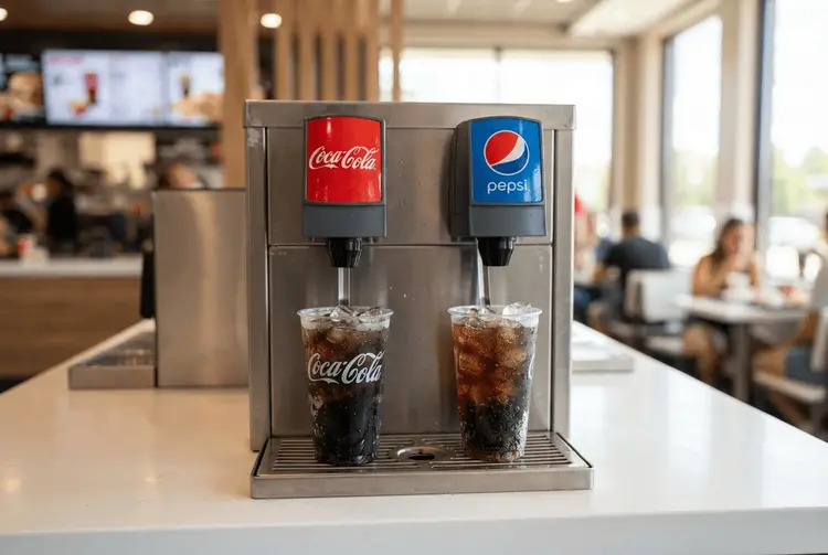 Coca-Cola vs. Pepsi: Wettkampf um KFC-Getränkeautomaten in den USA