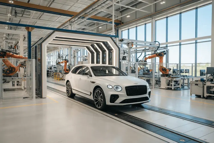 Bentleys erstes Elektroauto Torcal wird in Crewe gebaut