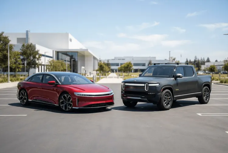Rivian gegen Lucid: Nur eine E-Auto-Aktie überlebt bis 2030