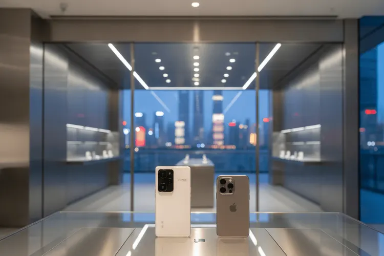 Chinas Smartphone-Markt schrumpft zum fünften Mal in Folge