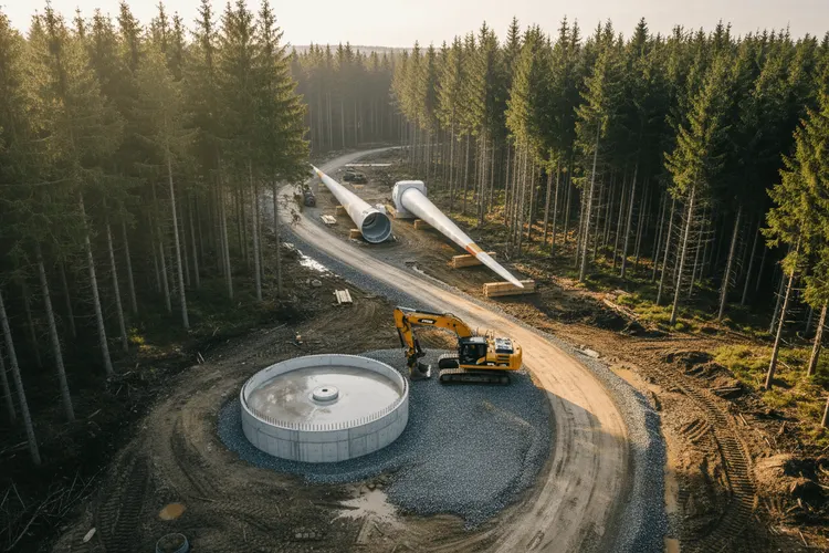 Windkraft in Wäldern: Gesetzesänderung macht Widerstand fast zwecklos