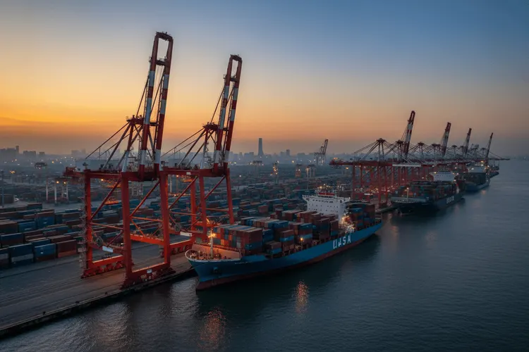 Chinas Handelsbilanzüberschuss erreicht Rekordhoch zu Jahresbeginn