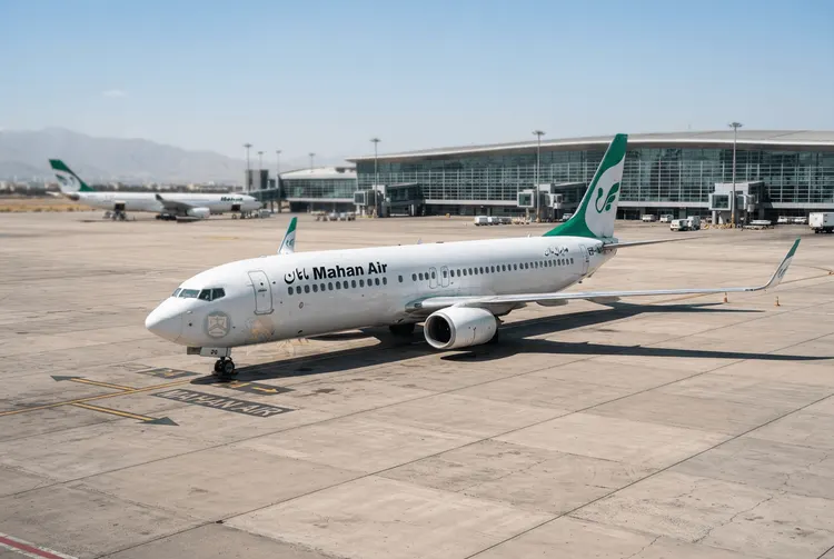 Iranische Fluggesellschaft Mahan Air setzt Flüge nach US-Sanktionen aus