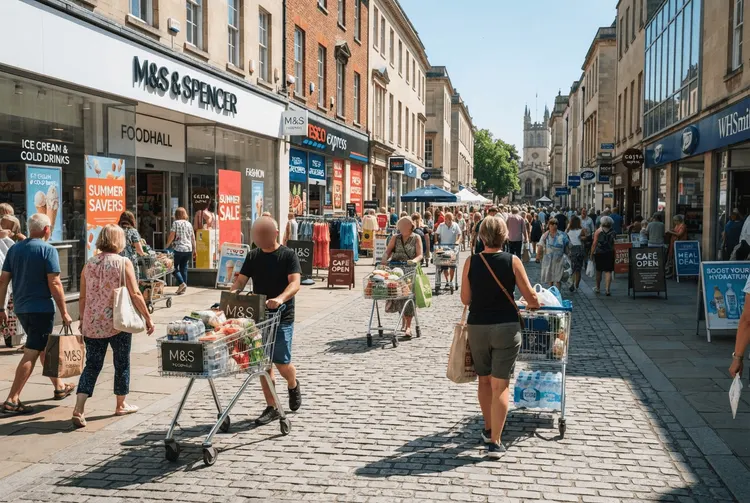 Britische Einzelhandelsumsätze steigen im August stärker als erwartet
