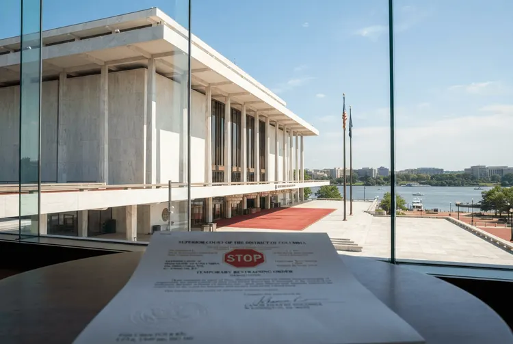 Trump-Foto und Abriss-Drohung: Richter stoppt Kennedy-Center-Pläne