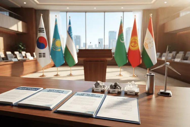 Südkorea setzt auf Zentralasien für kritische Rohstoffe und Energie
