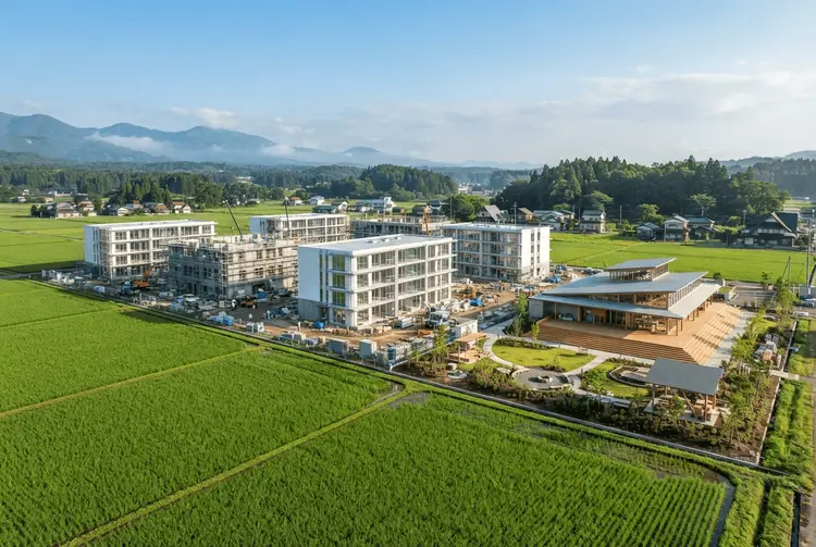 TDK baut Wohnstadt in Akita gegen Japans Bevölkerungskrise