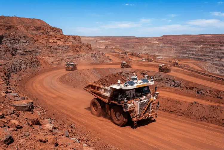 Autonome Lkw erobern Australiens Eisenerzminen im Eiltempo