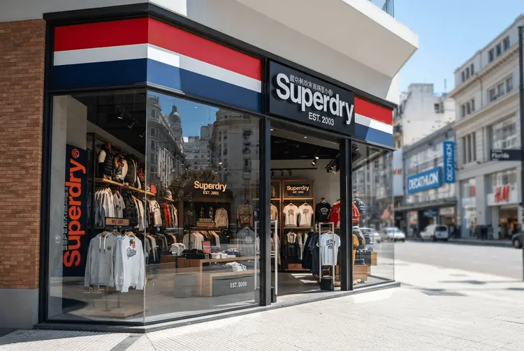 Superdry eröffnet erstes Geschäft in Argentinien: Marken drängen zurück