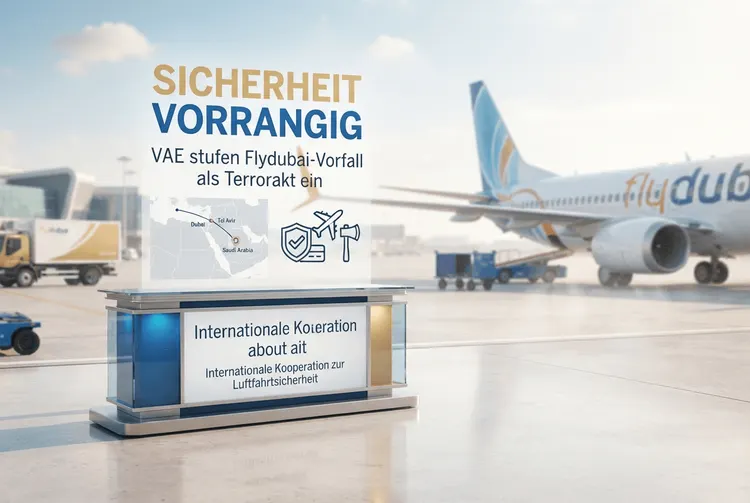 Axt-Angriff im Cockpit: VAE stufen Flydubai-Vorfall als Terrorakt ein