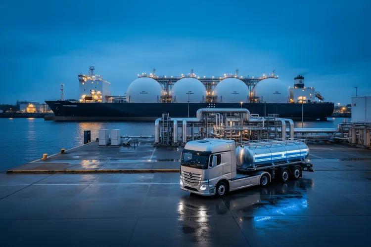 Daimler Truck, MB Energy und Kawasaki bauen Wasserstoff-Lieferkette nach Europa
