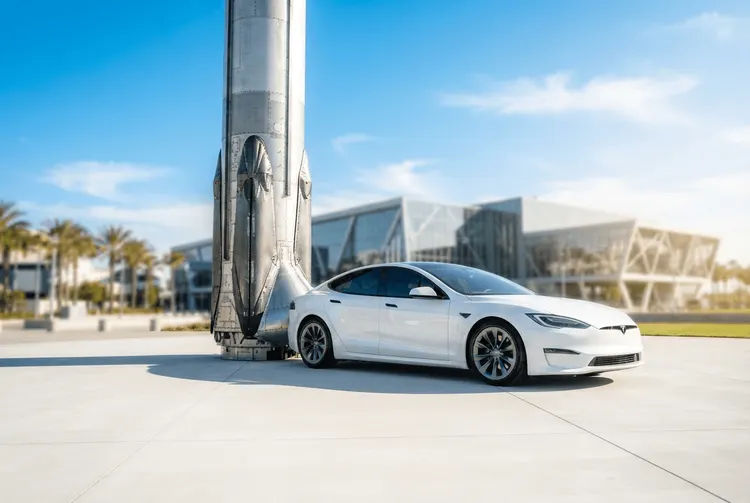 Elon Musk deutet Fusion von Tesla und SpaceX an