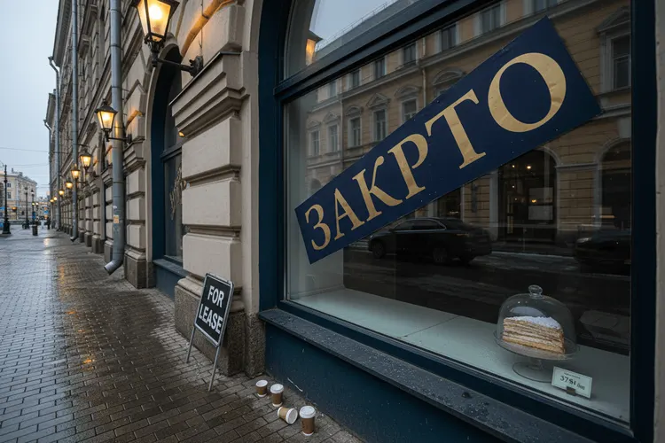 Russlands Wirtschaft schwächelt: Massenhafte Schließungen von Restaurants und Cafés