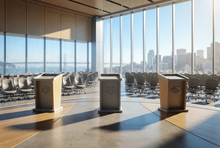 KI-CEOs liefern sich hitzige Debatte bei Salesforce-Event in San Francisco