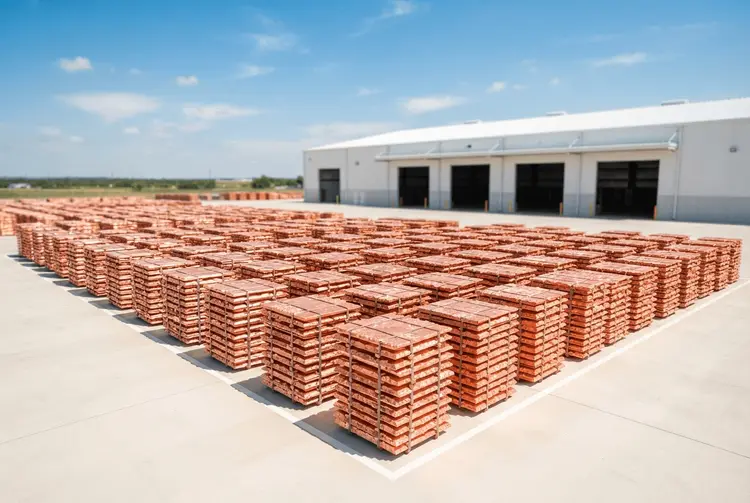 Mercuria liefert erstmals Kupfer für US-Reserve Project Vault