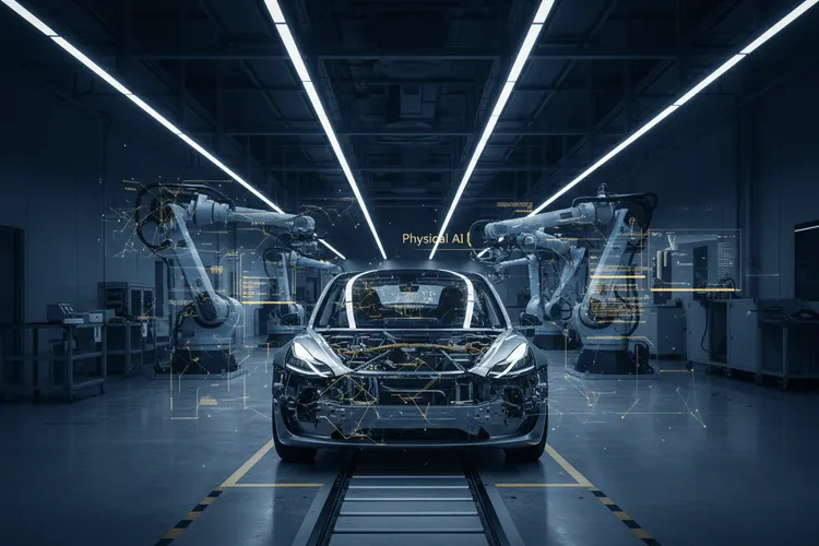 Tesla setzt auf Physical AI: Car-Lite-Strategie revolutioniert Automobilbranche