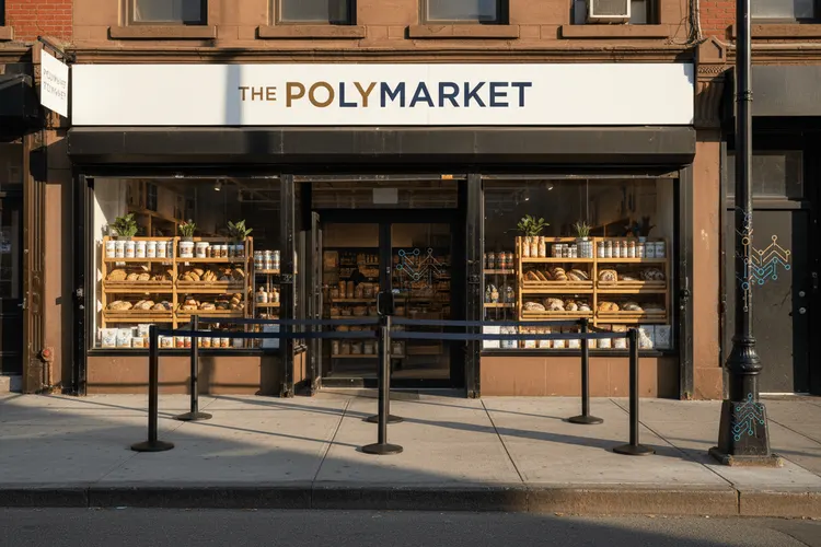 Polymarket eröffnet kostenlosen Supermarkt in New York – Prognosemarkt kehrt zurück
