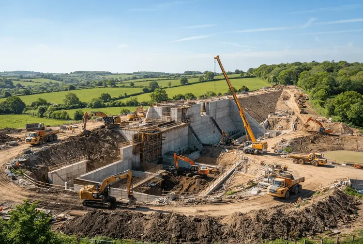 England: Neuer Stausee Havant Thicket um fünf Jahre verzögert