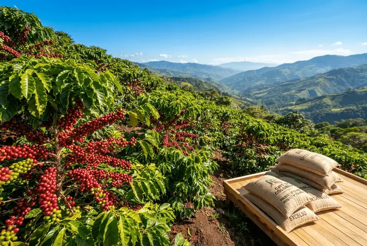 Kolumbiens Kaffeeproduktion bricht wegen Wetter um 15 Prozent ein