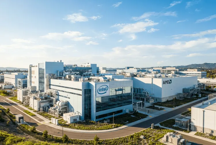 Nasdaq steigt um 1,7%: Intel und AMD führen Chip-Rallye an