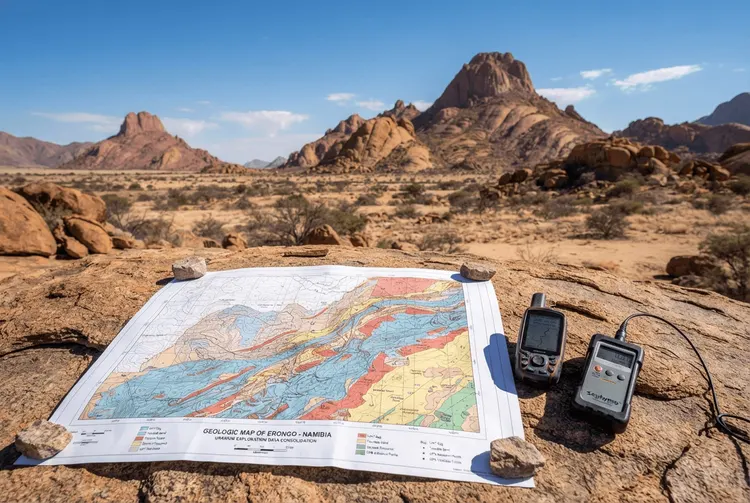 Skeleton Coast Uranium schließt Digitalisierung historischer Namibia-Daten ab