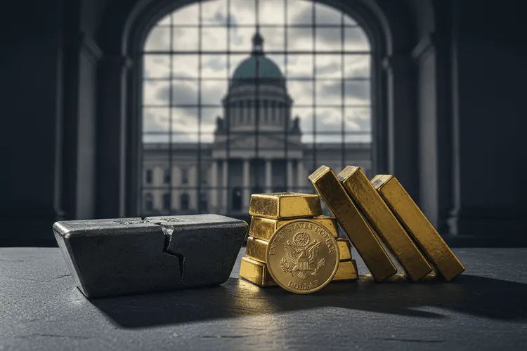 Rohstoffmärkte unter Druck: Gold und Silber verlieren deutlich