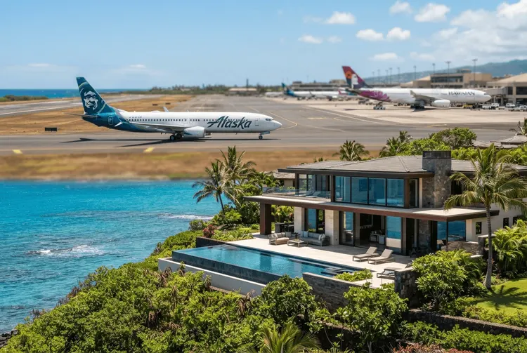 Hawaii: Immobilienvermögen auf Rekordniveau, Alaska Airlines setzt auf Premium
