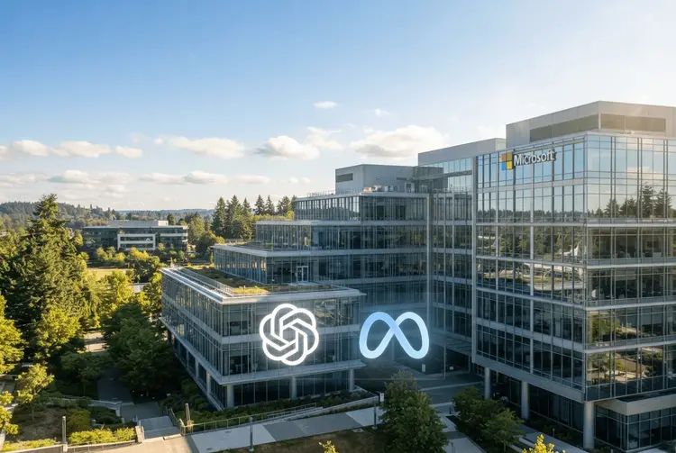 OpenAI senkt Finanzierungsziel – Meta und Microsoft buhlen um KI-Kapital