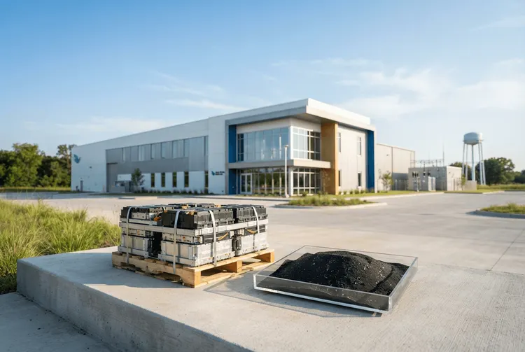 Blue Whale nimmt Batterierecycling-Anlage in Oklahoma in Betrieb