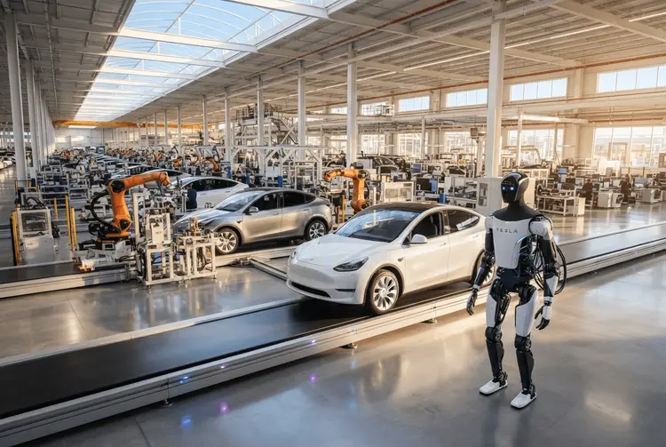 Teslas großes KI-Wagnis rückt sein E-Auto-Geschäft in den Fokus